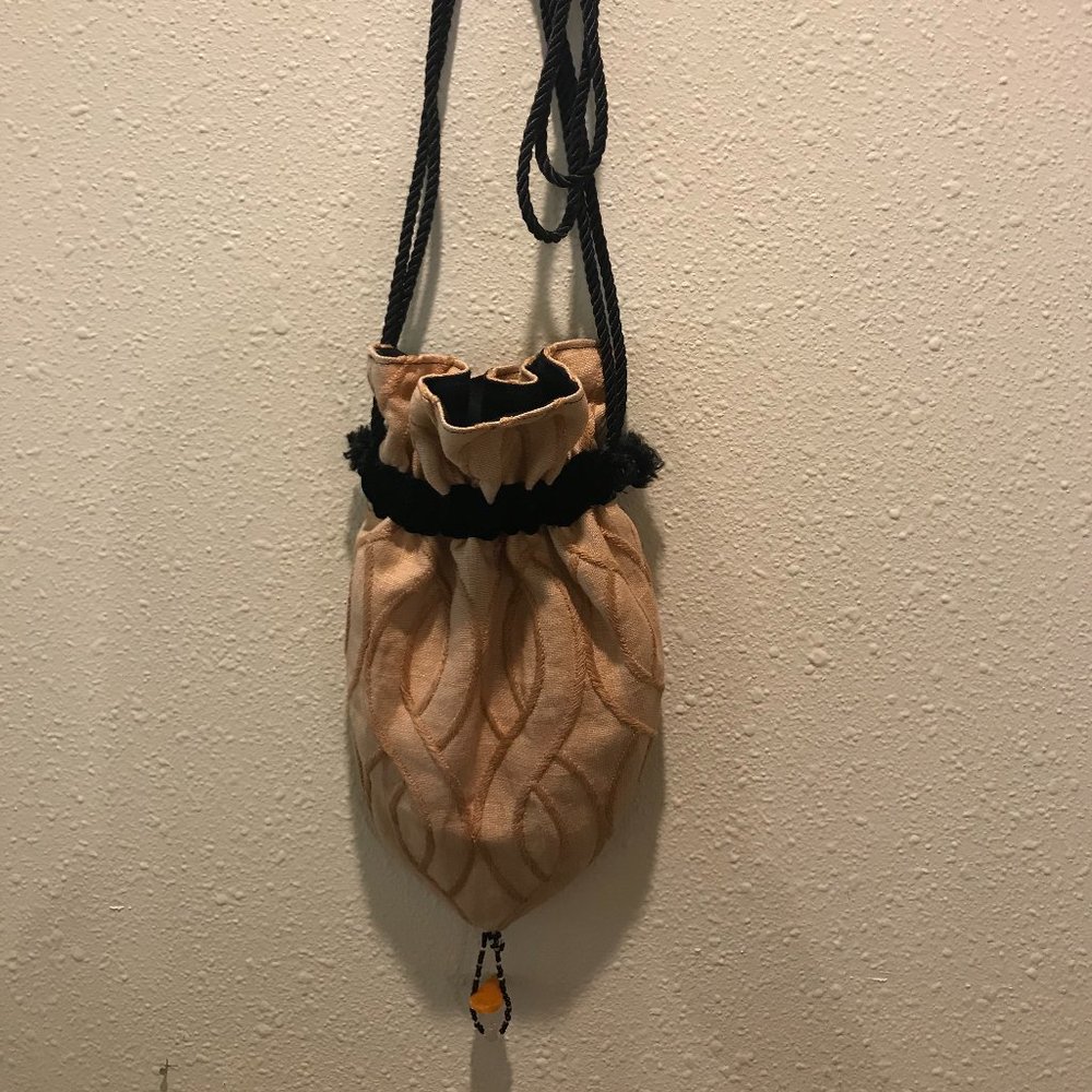 Vintage Style Drawstring Purse